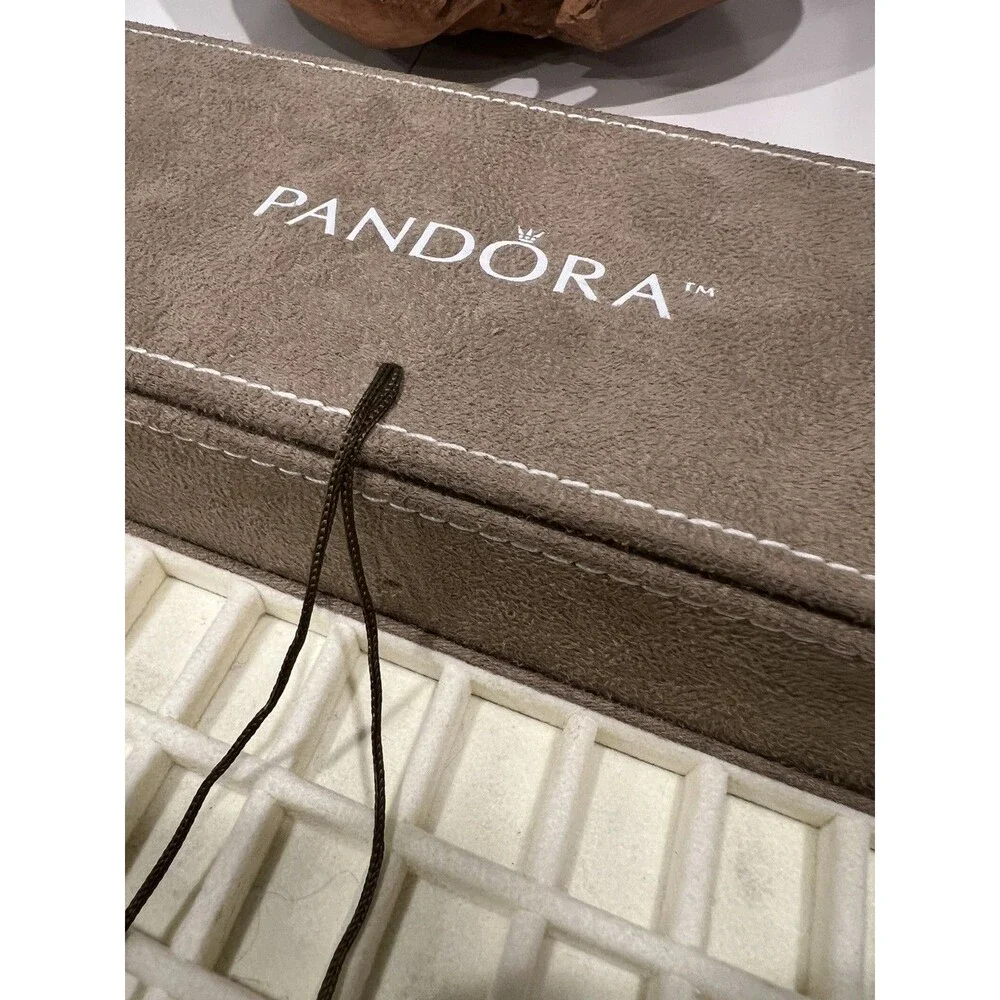 Pandora Jewelry Storage Organizer Box Three Tiers Superb Condition